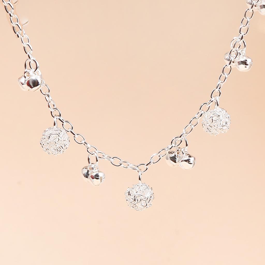 1 шт. винтажный богемный браслет из сплава с шариком-колокольчиком, женский, летний, персонализированный аксессуар