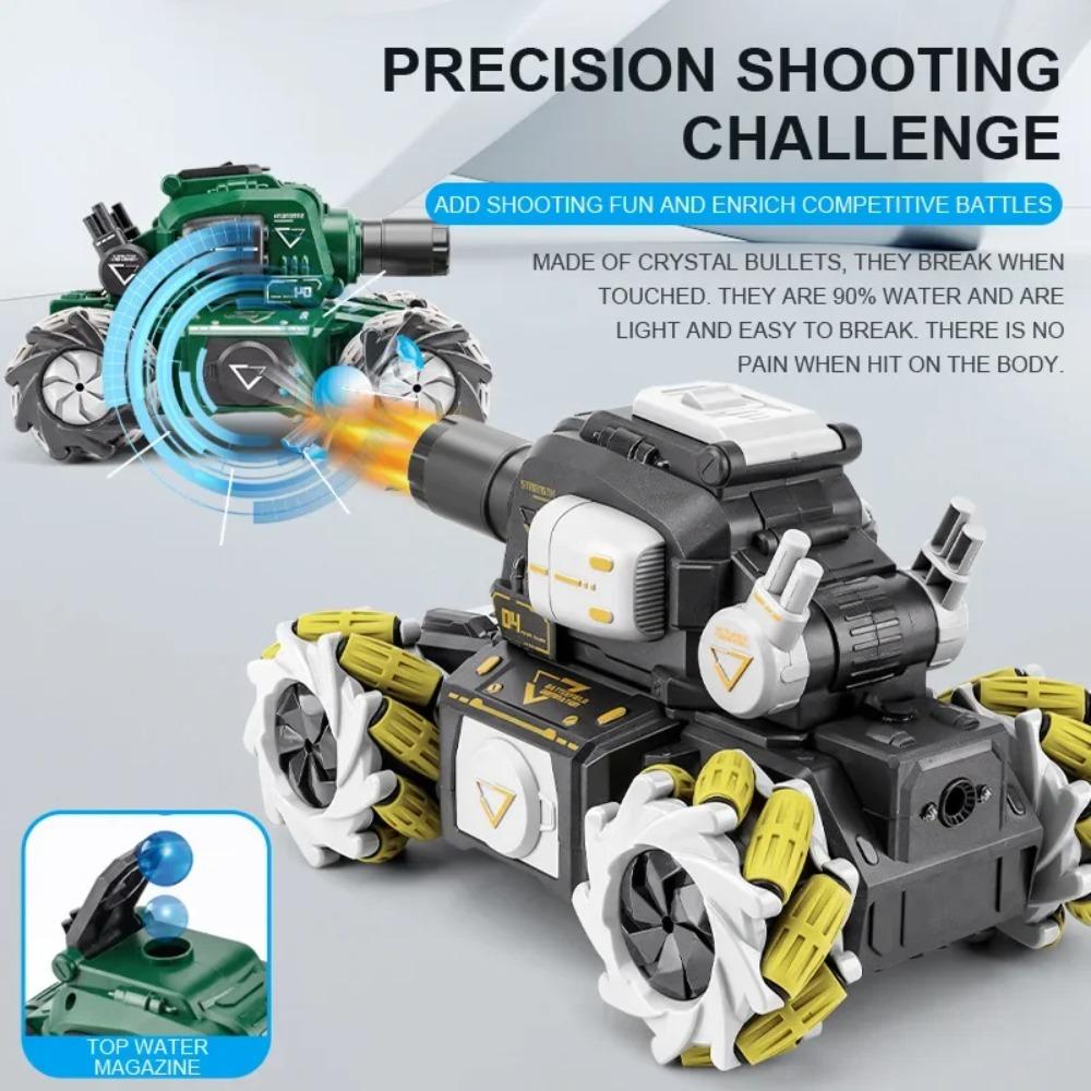 1:32 гелевых шарика танк военный RC боевой танк тяжелый большой интерактивный игрушечный автомобиль с дистанционным управлением электронные игрушки для мальчиков