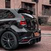 Gloss Black Rear Bumper Diffuser Splitters Rear Spoiler Lip Body Kit For VW Polo MK5 GTI 6R 6C Two/Four Door 2010-2018