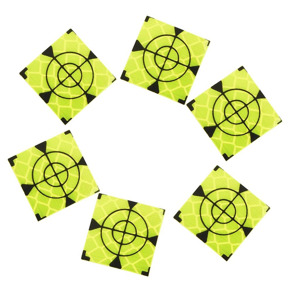 Station Reflector Total Station Reflector 100pcs/set 20-60mm Acrylic