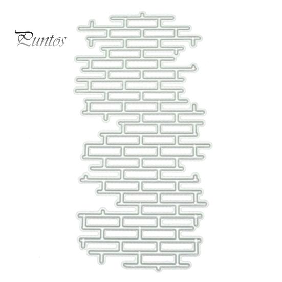 Card Background Grids Scrapbooking Cutting Die Embossing Stencil Album Decor