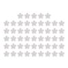 50pcs Rhinestone Flower Patches DIY Fashionable Beautiful Sew On Patches for Backpacks Collars Clothes