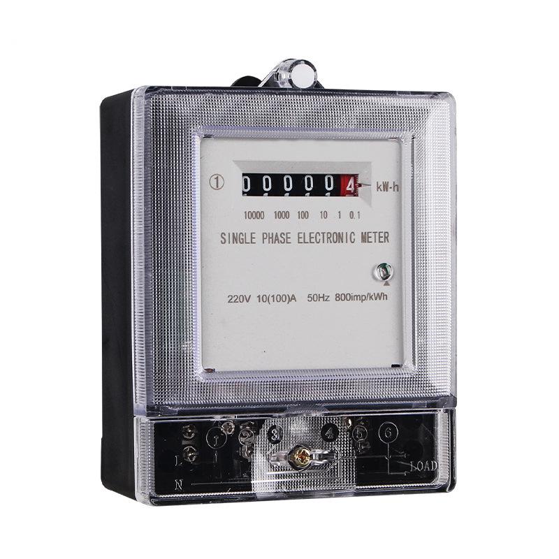 220 В Трансграничный Умный Бытовой Счетчик Электроэнергии - Английская Версия