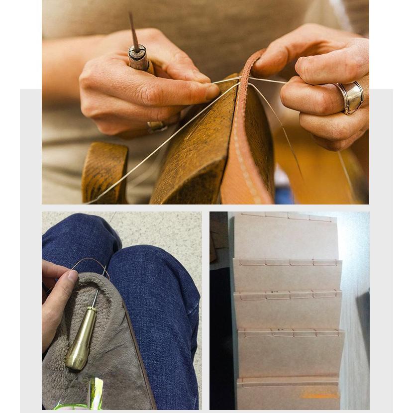 Маленькая нейлоновая нить Pagoda для веревки воздушного змея и ремонта обуви, толстая восковая нить, 1 шт., для лески шин