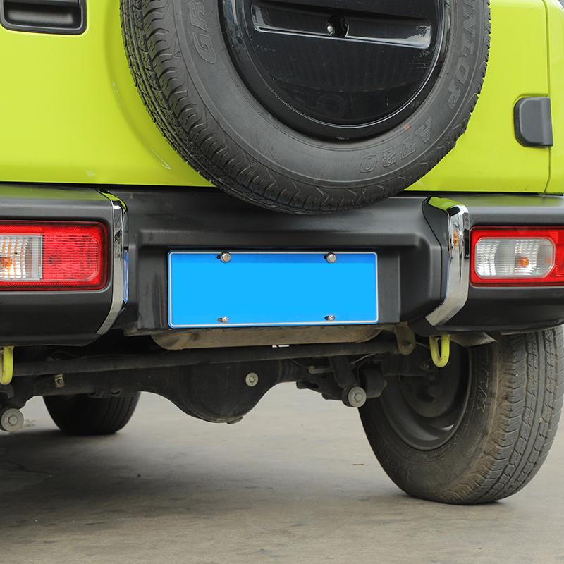 Украшение заднего бампера, наклейка, накладка для Suzuki Jimny 2019, внешние аксессуары для автомобиля