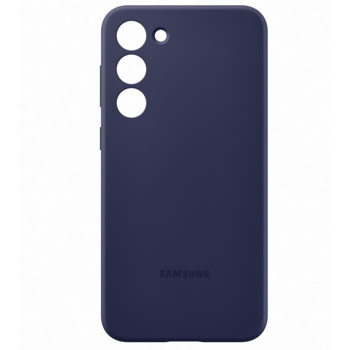 Coque Et Étui Téléphone Mobile Samsung Coque Silicone S23+ Navy