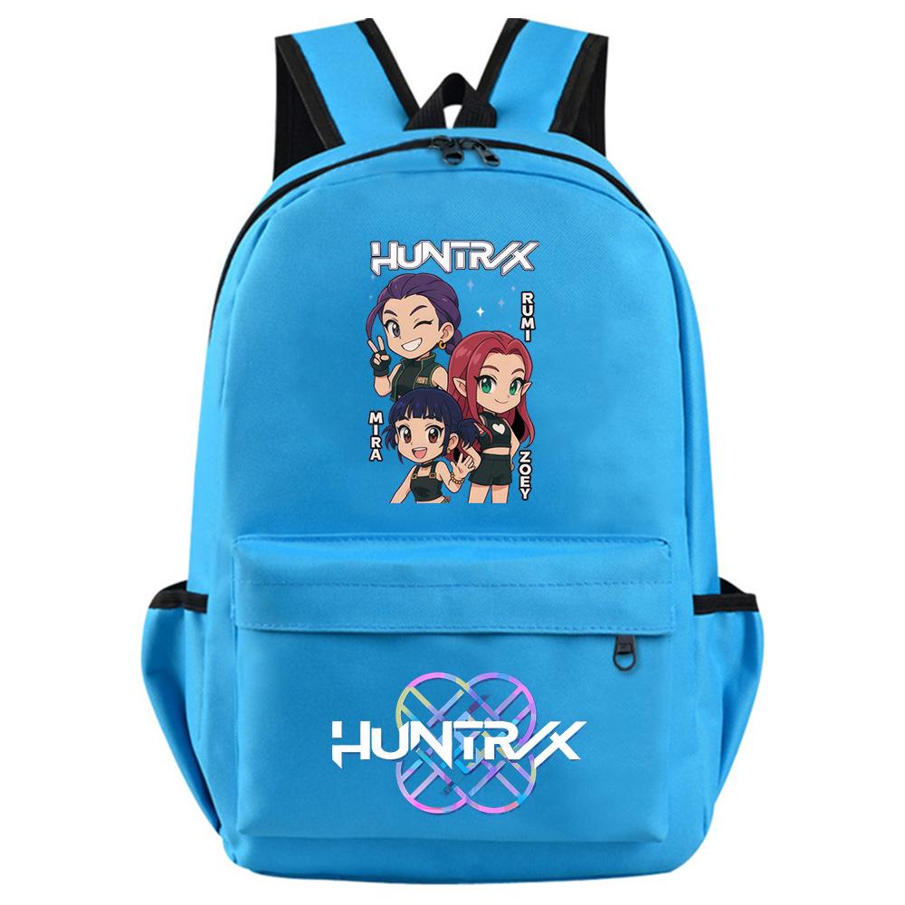 Anime Kpop Demon Hunters Printed Backpack for Teenager Student Girl Boy Bookbag Schoolbag Women Large Capacity Travel Bag Kid Gift Rucksak