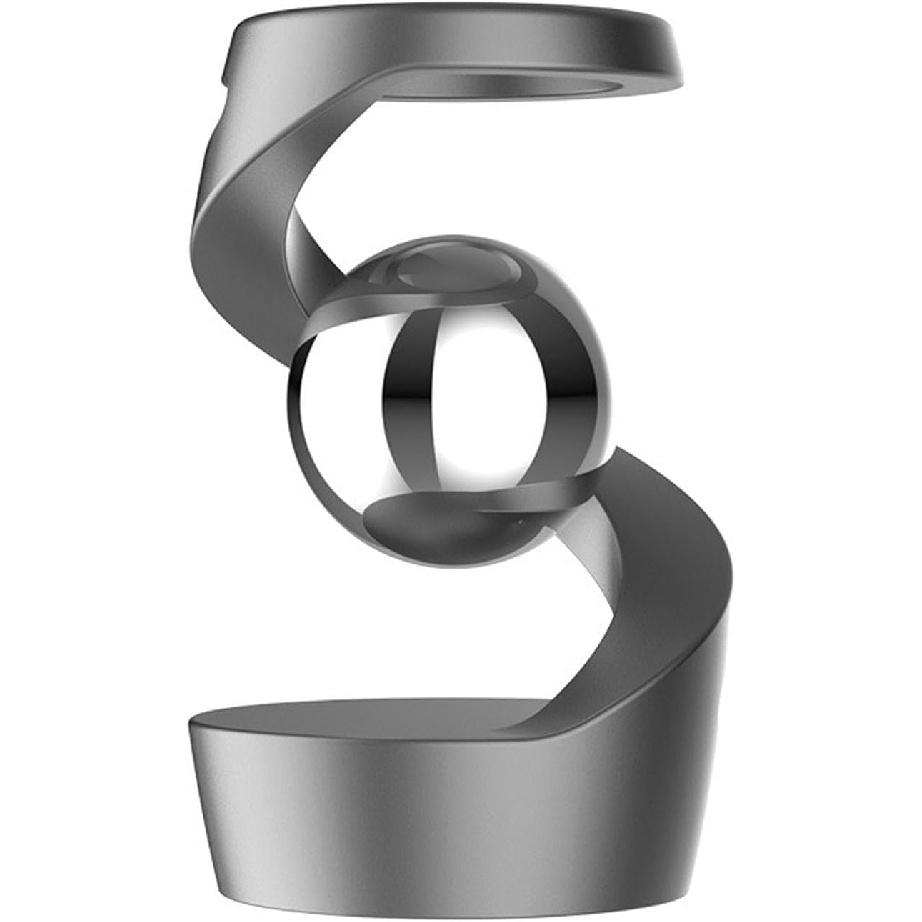 Gravity Challenge Kinetic Energy Desktop Toy, Administrative Kinetic Energy Rotating Desktop Toy. (Gray)