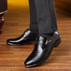 Men Fashion Dress Shoes Leather Loafers Shoes Men Leather Oxford Shoes