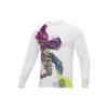 Printed Breathable Casual Long Sleeve T-Shirt Men Tops White DH8907-100