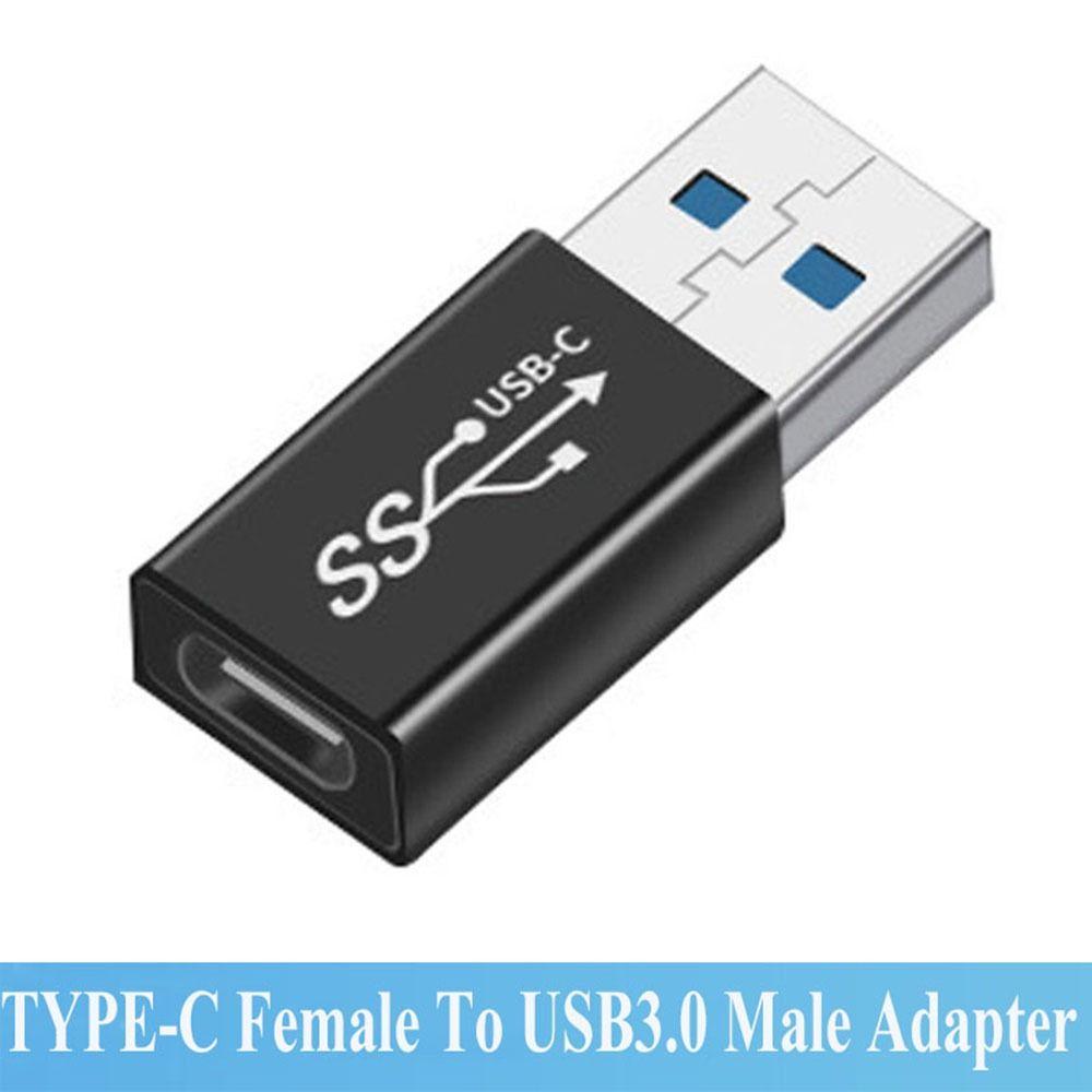 Разъем кабеля для передачи данных телефона «папа-мама», 5 Гбит/с, адаптер USB 3.1 OTG, преобразователь типа C в USB 3.0