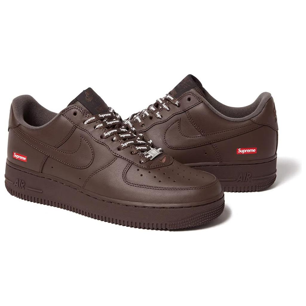Nike x Supreme Air Force 1 Low 'Baroque Brown' Men's CU9225-200
