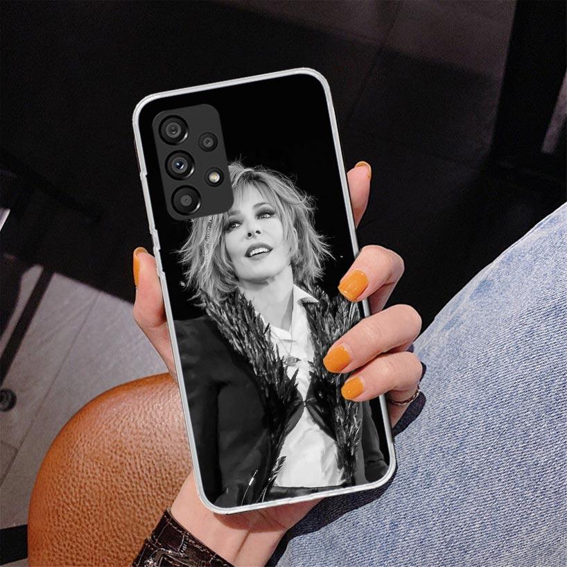 Mylene Farmer Phone Case For Samsung Galaxy A52 A32 A22 A12 A51 A31 A50S A30S A20S A10S Note 20 Ultra 10 Plus S10 A72 A71 Galaxy