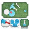 Rubber Golf Tee Holder Set Core Design Golf Nails Training Driving Range Tee Stable Golf Holder for Golf Enthusiasts
