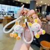 Charming Blueberry Bunny Resin Keychain Perfect Bag Pendant Gift For Loved Ones