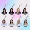 Брелок-подвеска BLACKPINK: Стили ЛИСЫ, ДЖИСУ, ДЖЕНИ, РОЗЭ