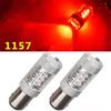 2 шт. 1157 BAY15D Красная светодиодная лампа Автомобильный стоп-сигнал 80 Вт Стоп Поворот Задний фонарь 12 В