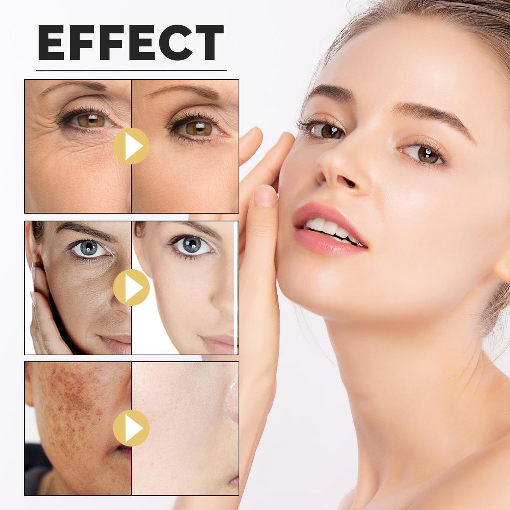 EELHOE hyaluronic acid firming essence, moisturizing, firming, lifting, improving skin texture, daily skin rejuvenation care 1set