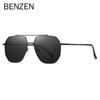 BENZEN Polarized Sunglasses for Women Men Retro Oversized Sun Glasses Classic Aviation Sunglasses UV Protection Lens 9705