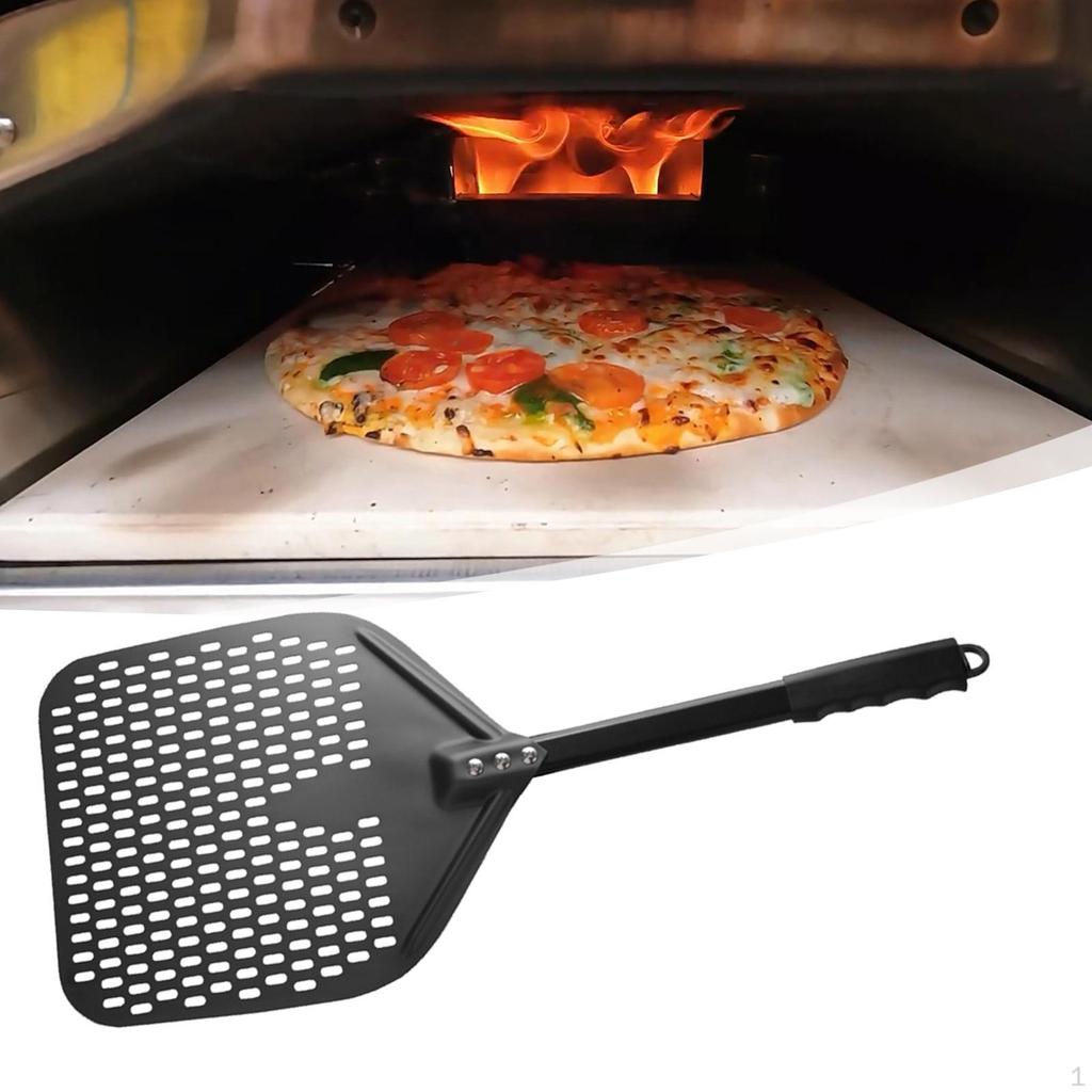 Metal Pizza Peel Turner Easy To Use Tool Paddle Baking for Oven Cheese