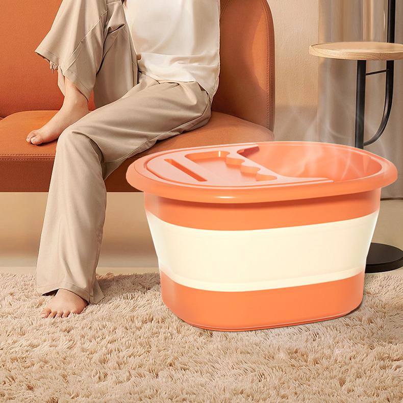 Портативная складная ванночка для ног, массажная ванна для мытья ног, ведро для стирки в домашних условиях, детская ванночка для ног, ванна для замачивания ног