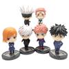 Набор из 6 фигурок Jujutsu Kaisen: Годзё Сатору, Кугисаки. Идеально для коллекционеров и детских подарков