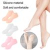 1 Pair Silicone Moisturizing Socks Reusable Soft Smooth Skin Foot Spa Pedicure Socks for Dry Cracked Feet