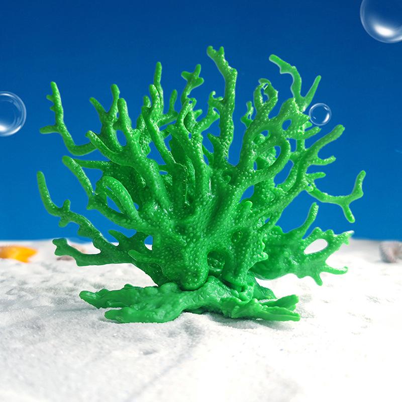 Имитация коралла, красочный аквариум, ландшафтное украшение, водные растения, аквариумные железные ветки, подводный набор, украшение