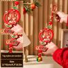 Spring Festival Hanging Pendent  Horse New Year Tassel Pendant Festive Atmosphere Ornaments Decor Spring Festival Supplies