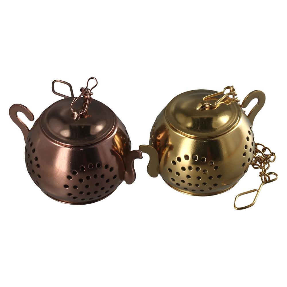 Teaware Kitchen Gadget Teapot Shape Diffuser Tea Infuser Herbal Spice Filter Tea Strainer