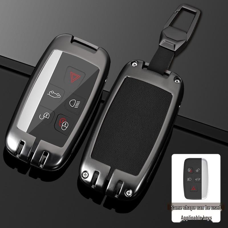 Чехол для ключа Land Rover для Range Rover, Defender, Velar, Evoque, Discovery 4, Freelander и Discovery 5 - Металлический чехол для ключа автомобиля.