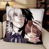 Anime Black Jack Pillow Case Fashion Square Pillowcase Bedroom Sofa Room Ins Decoration Leisure