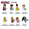 8/9Pcs/Sets Famous Basketball Football Players Building Blocks Sets Soccer Action Figures Bricks Toys Christmas Gifts