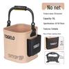 Снаряжение для дикой рыбалки: Ручной рыболовный бак с защитной сеткой от выпрыгивания для рыбалки на открытом воздухе