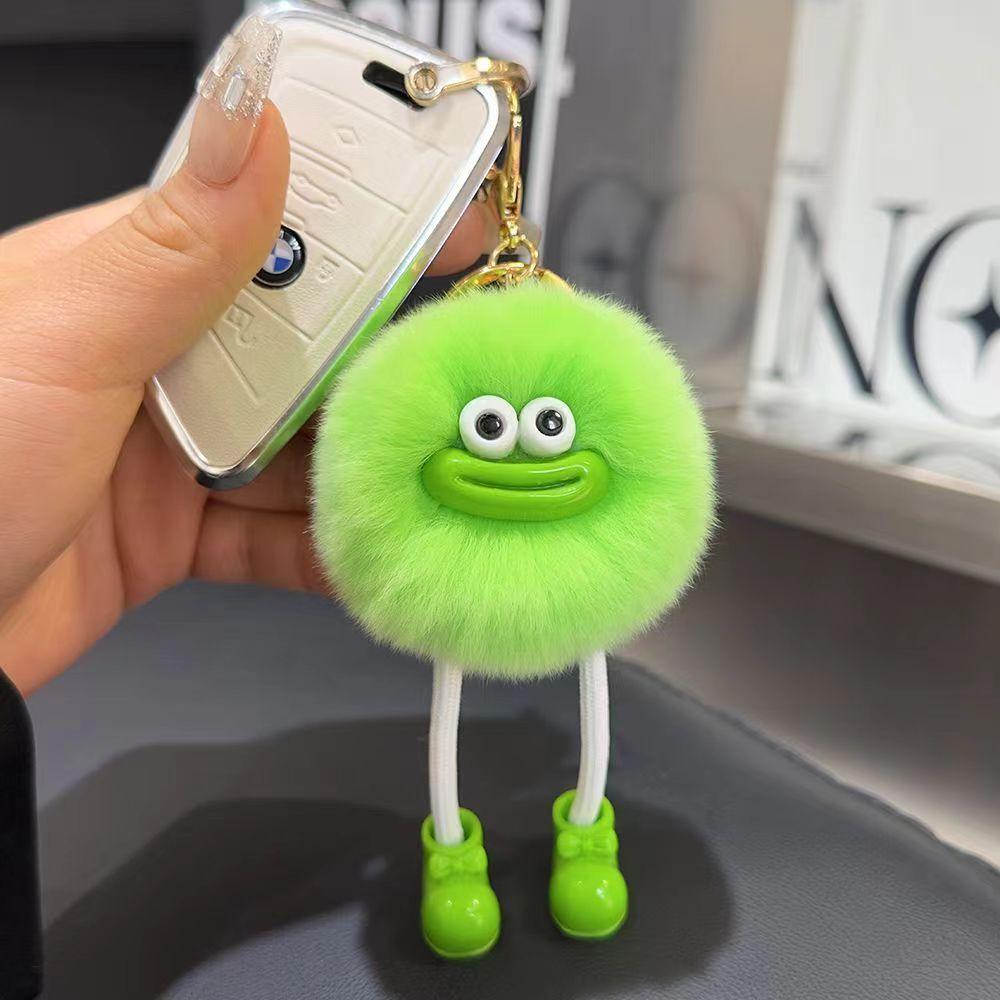 Милые Плюшевые Игрушки с Большими Глазами Брелок Мультяшные Брикеты Брелок Брикеты Брелок-Подвеска для Машины Корейский Плюшевый Подвеска для Школьной Сумки