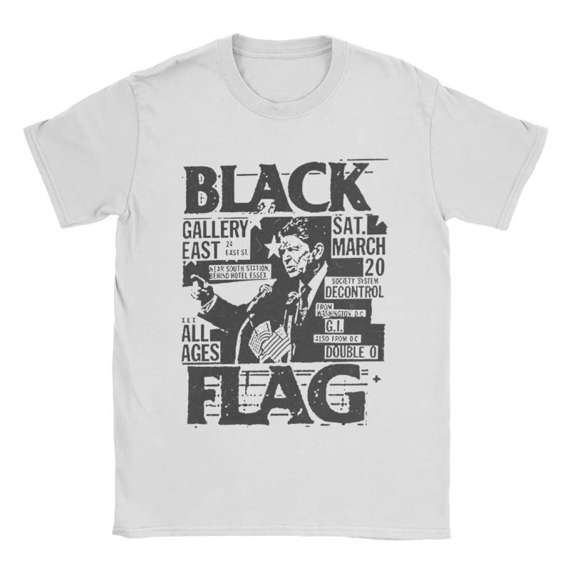 Футболки Black Flag Live Мужские Женские Америка Смешные Футболки из Чистого Хлопка С Круглым Вырезом и Коротким Рукавом Летние Топы