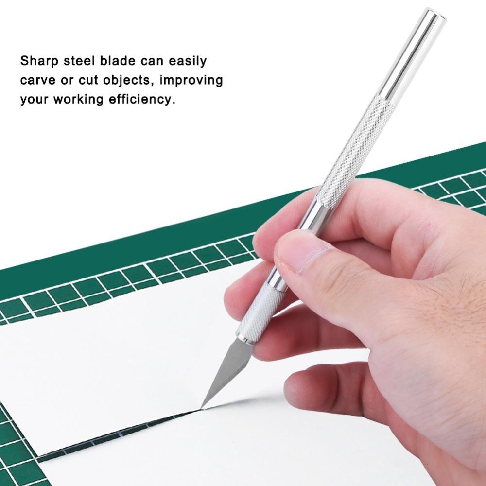 Solid Carving Knife Metal Art Carving Knife Sharp Cut Craft Knife  Model Making