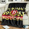 SG Dynamo Dresden Theme Blanket Suitable For Beds Sofas And Camping Perfect For Both Men And Women Comfortable Bedding All Year Round