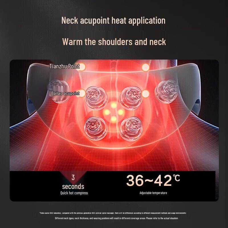 SKG G7 II Smart Pulse Neck Massager CN plug (adapter included)