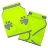 Outdoor High Visibility Dog paw Pet Reflective Vest Pet Safety Vest Pet Hi Vis Coat Dog Jacket