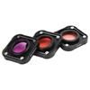 Junestar 3 in1 Camera Filter Lens Diving Filter Set Protective Cover for GoPro Hero 9