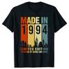 Legend 1994 Birthday Gifts 30 Year Old 30th Bday Present T Shirts Summer Graphic Streetwear Short Sleeve T-shirt Mens Clothing