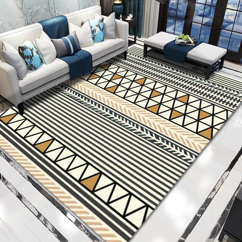 Ковер Гостиная Мягкий Диван Ковры Домашнее Украшение Спальня Коврик Для Гостиной Настраиваемый Современный Напольный Коврик Коврик Большой Коврик