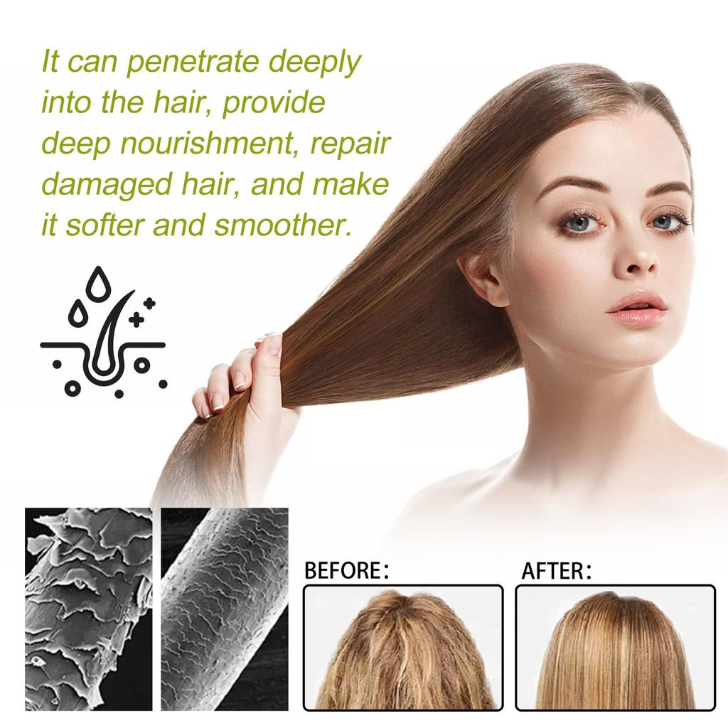 Восстанавливающий шампунь против выпадения волос, несмываемый кондиционер, укрепляющий кондиционер и набор увлажняющих масок для кожи головы, касторовое масло, 100 мл