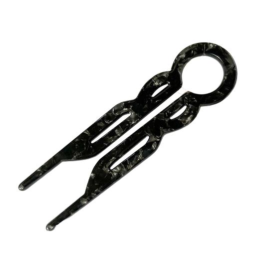 U-образная ацетатная заколка для волос, легкая, нескользящая, длинная, густая, шпилька для волос, французский пучок, аксессуары для волос для женщин и девочек