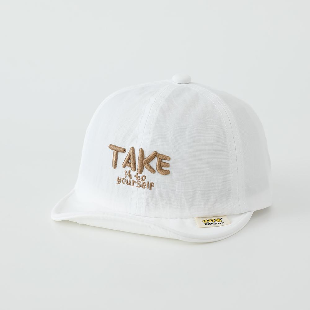 Children's 'TAKE' Three-Dimensional Embroidered Lightweight and Quick-Drying Baseball Cap, Suitable for Boys and Girls