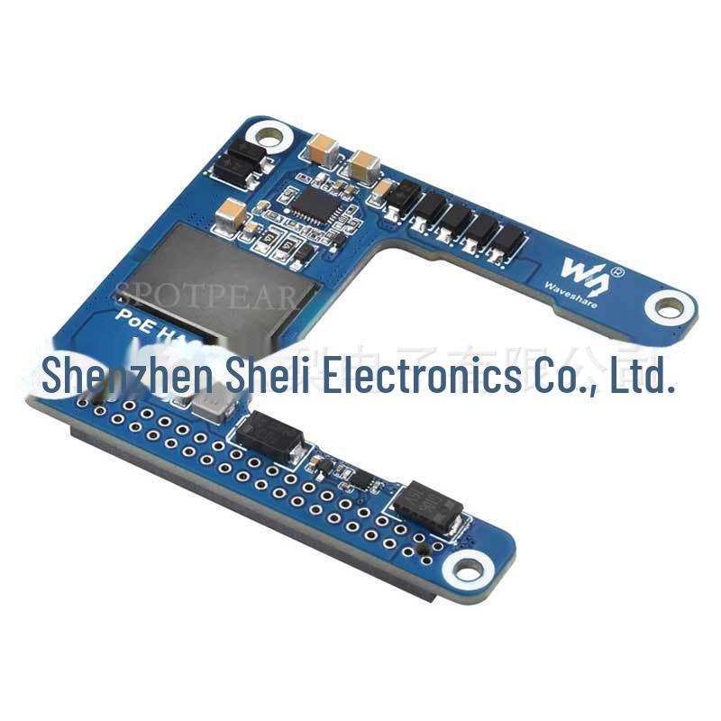 Raspberry Pi 5 Slim PoE HAT с Ethernet RJ45 и расширением питания 5В/5А для CM5