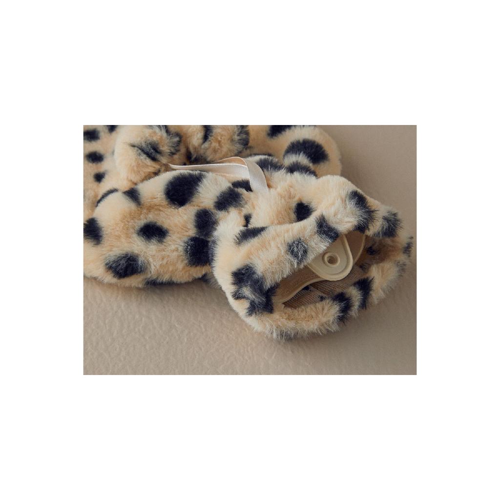 Spotty Hot Water Bag 33x19 Cm Cream Black