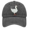 To I'm A Serious Goose Caps Hunting Hat Pigment Black Черные шляпы для мужчин Подарки для него Бейсболки