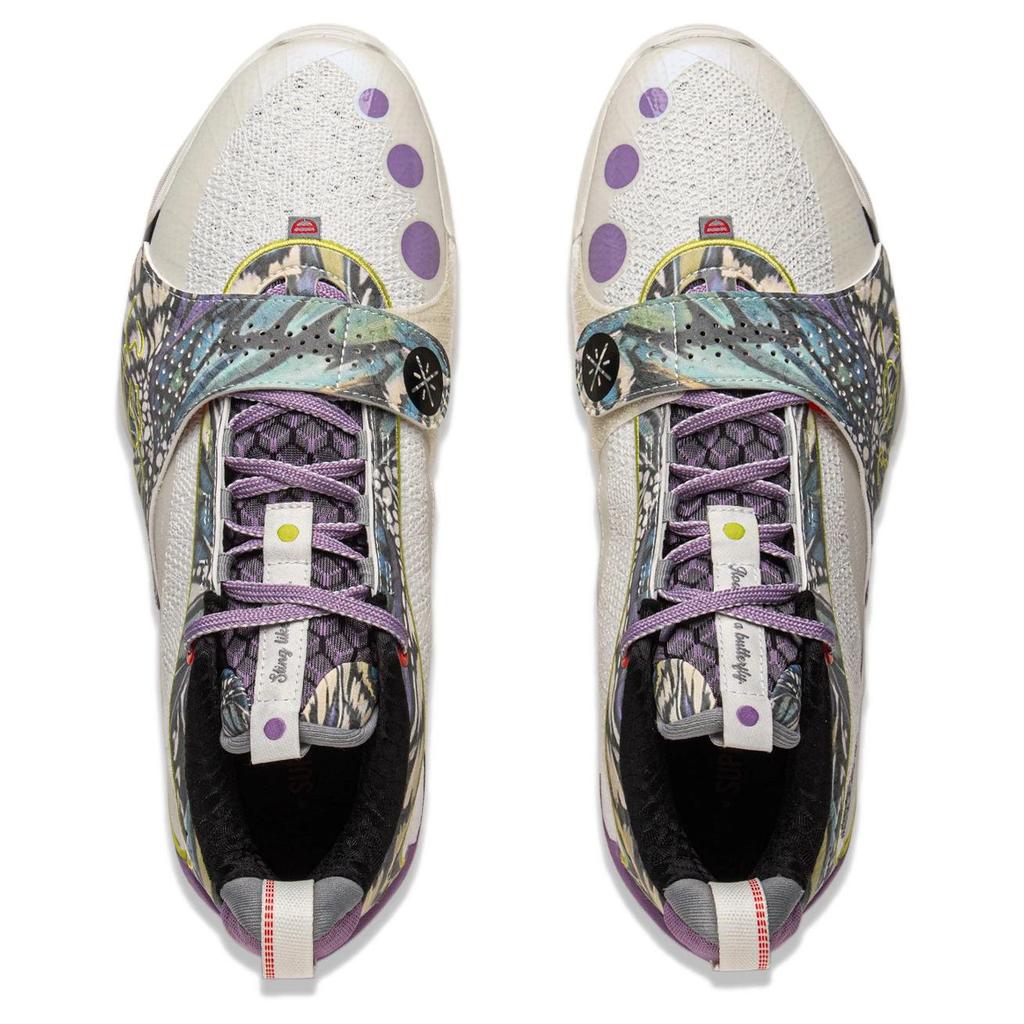 Li Ning Wade All City 13ENCORE Низкие Баскетбольные Кроссовки Мужские Цвет Слоновой Кости ABAV043-5